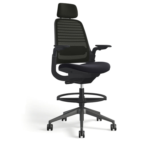 Steelcase Series 1 Stool with Headrest