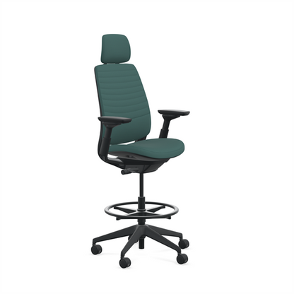 Steelcase Series 2 Stool with Headrest