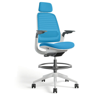 Steelcase Series 1 Stool with Headrest