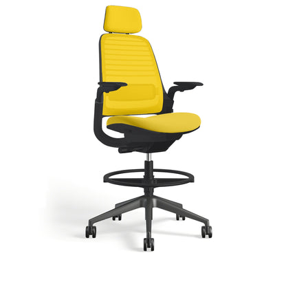 Steelcase Series 1 Stool with Headrest