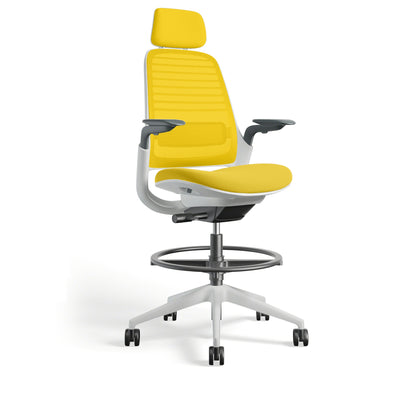 Steelcase Series 1 Stool with Headrest