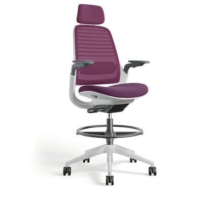 Steelcase Series 1 Stool with Headrest