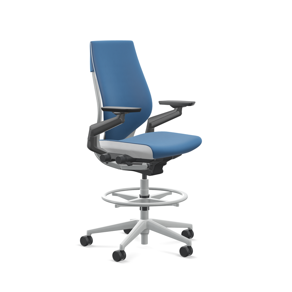 Steelcase Gesture Stool – Blue Box - Main Image