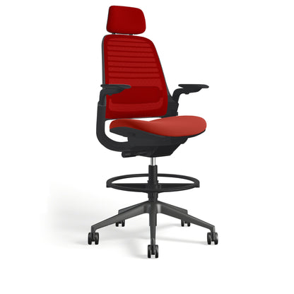 Steelcase Series 1 Stool with Headrest