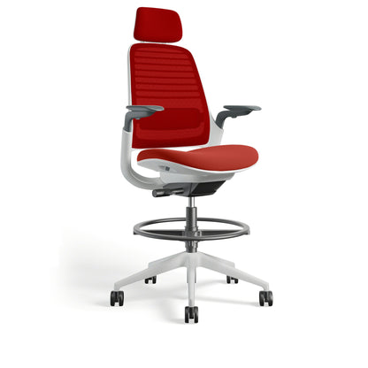 Steelcase Series 1 Stool with Headrest