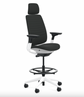 Steelcase Series 2 Stool with Headrest