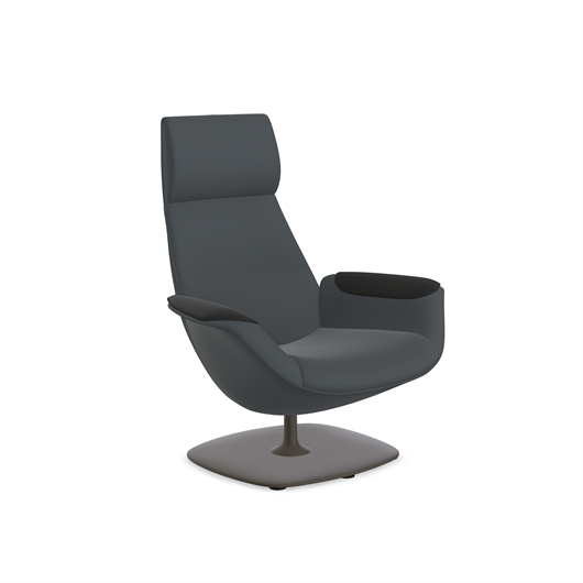 Coalesse Massaud Lounge Chair Blue Box